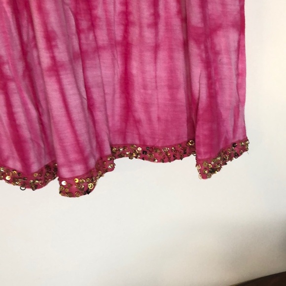 Pink & Gold Sequin Tank ❤️ - Picture 3 of 5